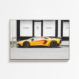 Lamborghini - Canvas schilderij- plexiglas schilderij - kunst