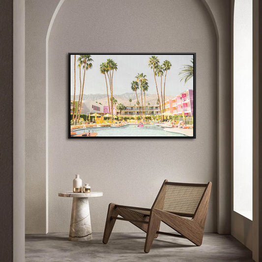 Palm Springs - Canvas schilderij- plexiglas schilderij - kunst