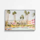 Palm Springs - Canvas schilderij- plexiglas schilderij - kunst